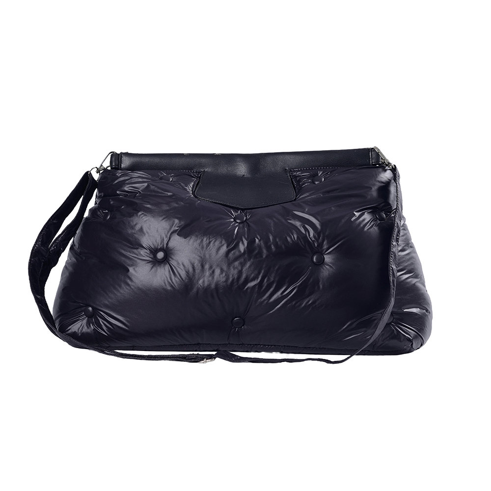 Nová stylová a látková nadýchaná cross body ležérní kabelka pro ženy
