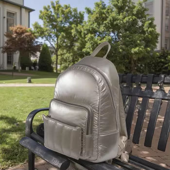 batoh s přihrádkou na notebook soft dowm bag pro zimní tovární custom