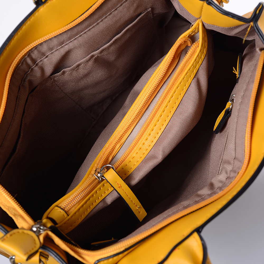 Luxusní dámská kožená kabelka přes rameno s nastavitelným popruhem dámská crossbody kabelka s kapsičkou na zip