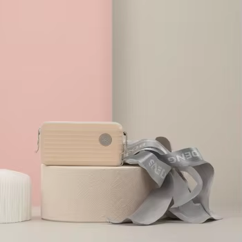 7palcová mini cross body taška tovární zakázková kosmetická taška make up beauty case