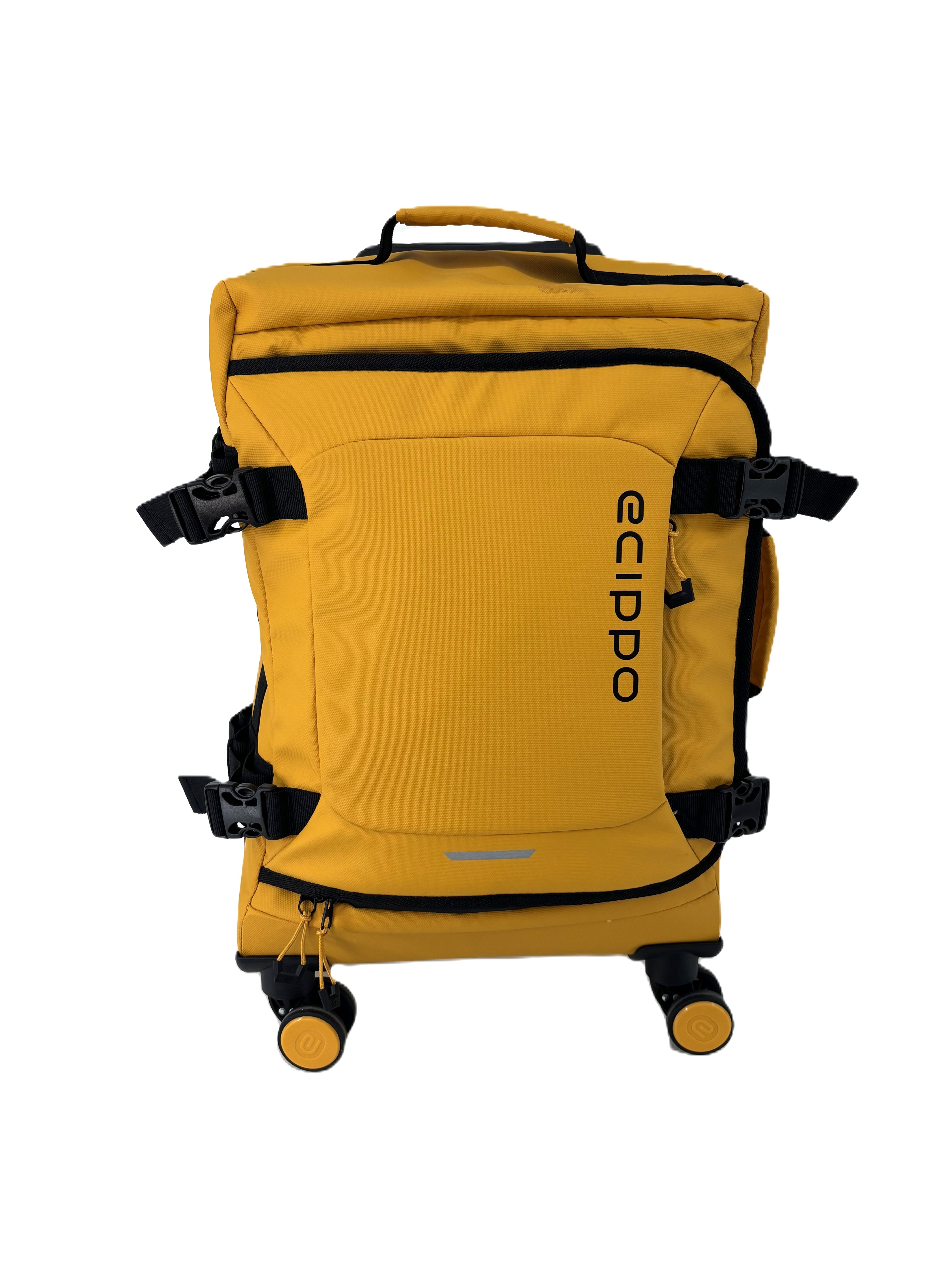 Traveller travelling oxford trolley kufr na zavazadla soft shell boarding case