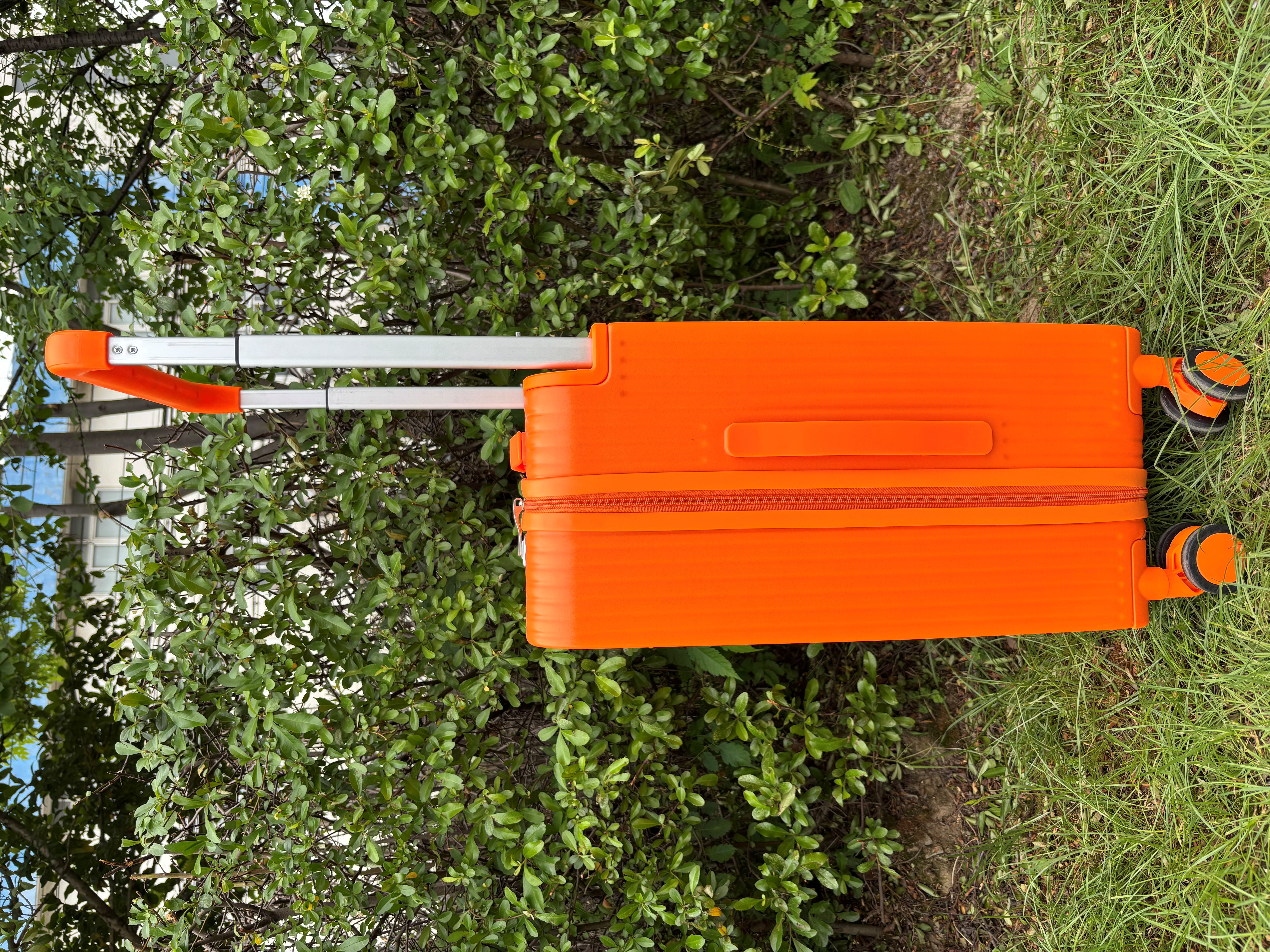 PP nové stylové sady kufrů na zavazadla Světlá barva unisex populární široký trolley design factory hot sell